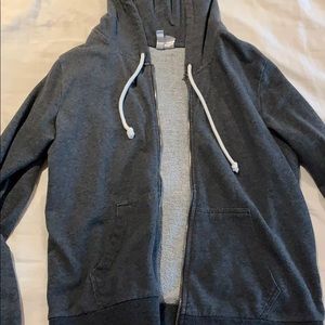Grey hoodie